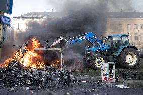 Farmers protest to denounce the reforms of the Common Agricultural Policy - Brussels