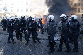 Farmers protest to denounce the reforms of the Common Agricultural Policy - Brussels