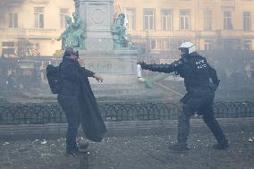 Farmers protest to denounce the reforms of the Common Agricultural Policy - Brussels