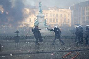 Farmers protest to denounce the reforms of the Common Agricultural Policy - Brussels