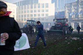 Farmers protest to denounce the reforms of the Common Agricultural Policy - Brussels