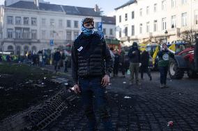 Farmers protest to denounce the reforms of the Common Agricultural Policy - Brussels