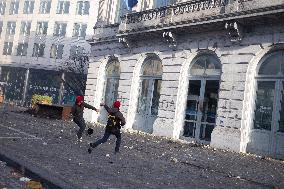Farmers protest to denounce the reforms of the Common Agricultural Policy - Brussels