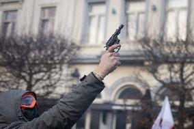 Farmers protest to denounce the reforms of the Common Agricultural Policy - Brussels