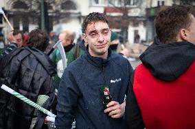 Farmers protest to denounce the reforms of the Common Agricultural Policy - Brussels