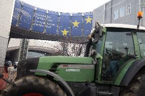 Farmers protest to denounce the reforms of the Common Agricultural Policy - Brussels