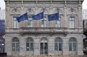 Farmers protest to denounce the reforms of the Common Agricultural Policy - Brussels