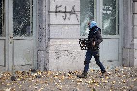 Farmers protest to denounce the reforms of the Common Agricultural Policy - Brussels