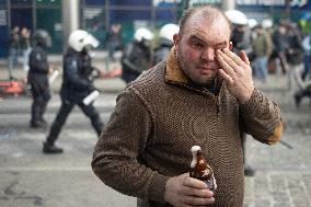 Farmers protest to denounce the reforms of the Common Agricultural Policy - Brussels