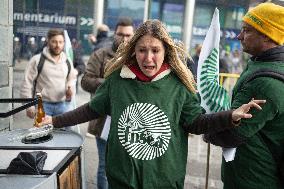 Farmers protest to denounce the reforms of the Common Agricultural Policy - Brussels