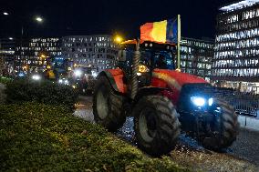 Farmers protest to denounce the reforms of the Common Agricultural Policy - Brussels