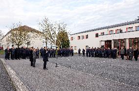 Jean-Pierre Farandou Visits To EPIDE - Margny-les-Compiegne