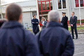Jean-Pierre Farandou Visits To EPIDE - Margny-les-Compiegne