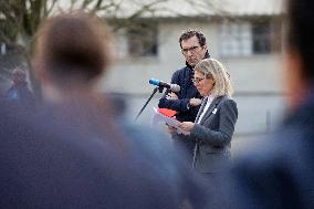 Jean-Pierre Farandou Visits To EPIDE - Margny-les-Compiegne