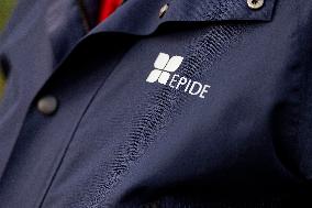 Jean-Pierre Farandou Visits To EPIDE - Margny-les-Compiegne