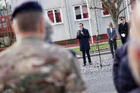 Jean-Pierre Farandou Visits To EPIDE - Margny-les-Compiegne