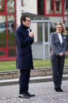 Jean-Pierre Farandou Visits To EPIDE - Margny-les-Compiegne