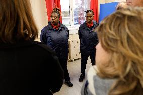 Jean-Pierre Farandou Visits To EPIDE - Margny-les-Compiegne