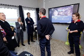 Jean-Pierre Farandou Visits To EPIDE - Margny-les-Compiegne