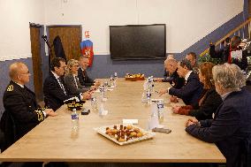 Jean-Pierre Farandou Visits To EPIDE - Margny-les-Compiegne