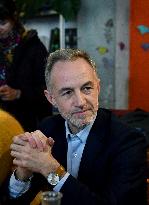 Emmanuel Gregoire Rally Of The Left-Wing Coalition - Paris