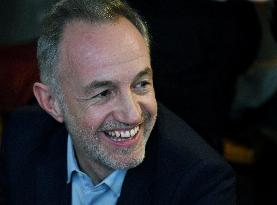 Emmanuel Gregoire Rally Of The Left-Wing Coalition - Paris