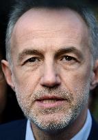 Emmanuel Gregoire Rally Of The Left-Wing Coalition - Paris