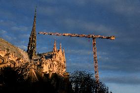 Security Measures At Notre Dame de Paris - Paris