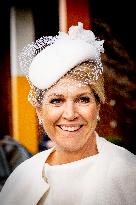 Queen Maxima At Signing Partnership - Utrecht