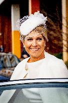 Queen Maxima At Signing Partnership - Utrecht