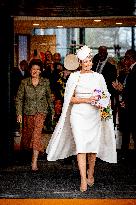 Queen Maxima At Signing Partnership - Utrecht