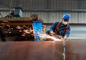 Wind Turbine Tower Manufacturing in Rong'an