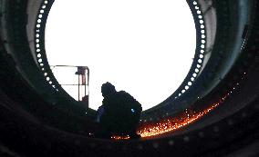 Wind Turbine Tower Manufacturing in Rong'an