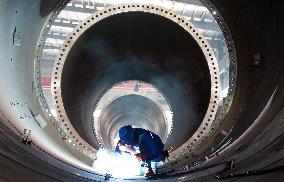 Wind Turbine Tower Manufacturing in Rong'an