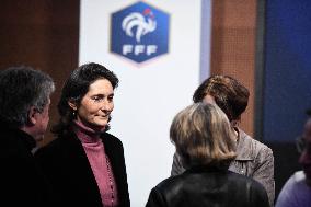 Press Conference Held for Christophe Gleizes - Paris