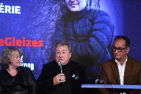 Press Conference Held for Christophe Gleizes - Paris
