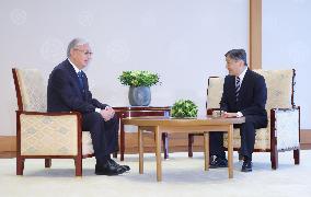 Kazakhstan's president in Tokyo