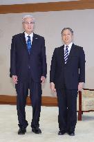 Kazakhstan's president in Tokyo