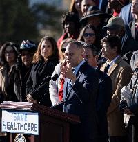 US House Democrat Save Healthcare Rally