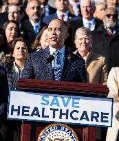 US House Democrat Save Healthcare Rally