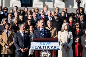 US House Democrat Save Healthcare Rally