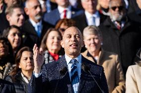 US House Democrat Save Healthcare Rally
