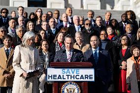 US House Democrat Save Healthcare Rally