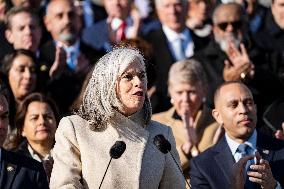 US House Democrat Save Healthcare Rally