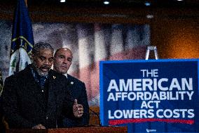 US House Democrats Press Conference on the Proposed American Affordability Bill