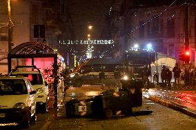 Police Clearance of Askatasuna Community Center - Turin