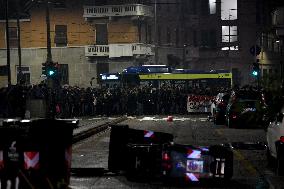 Police Clearance of Askatasuna Community Center - Turin