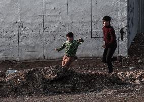 The Warmth Of Play In Erbil s Cold And Fog