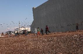 The Warmth Of Play In Erbil s Cold And Fog