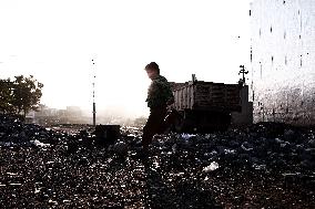 The Warmth Of Play In Erbil s Cold And Fog